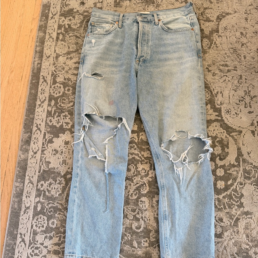Citizens of humanity Light Blue Distressed Jeans